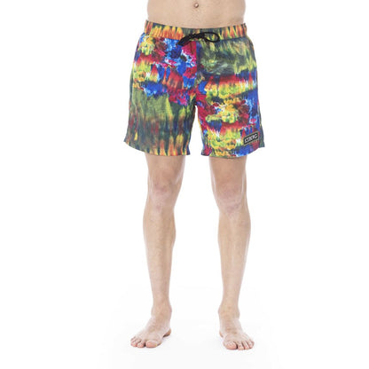 Iceberg Multicolor Polyester Men Swim Trunk