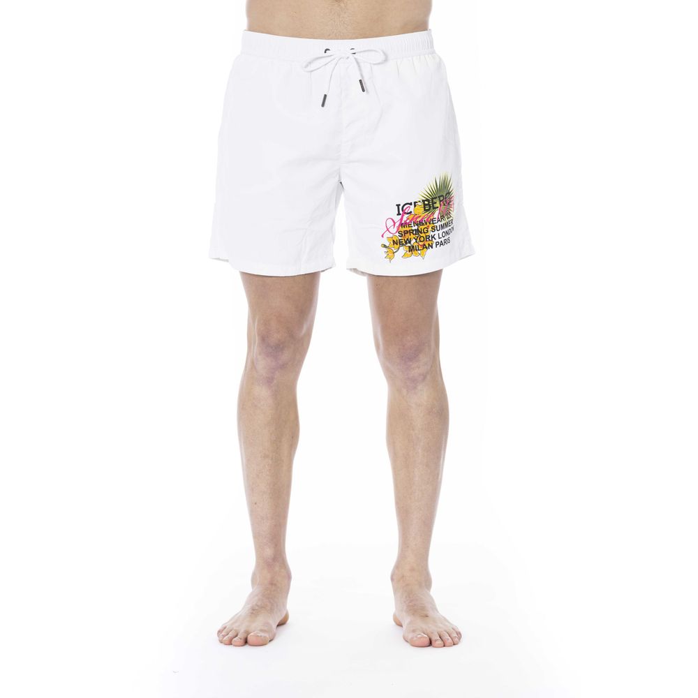 Iceberg White Polyester Men&