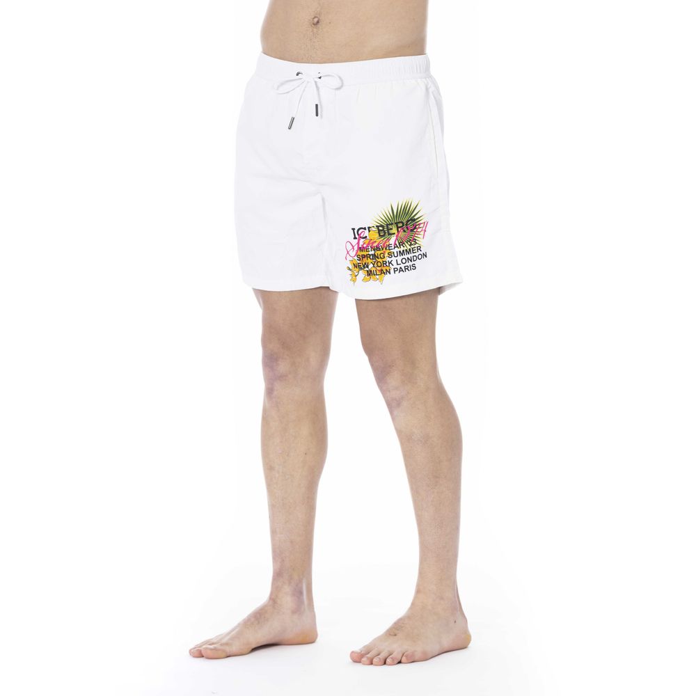 Iceberg White Polyester Men&