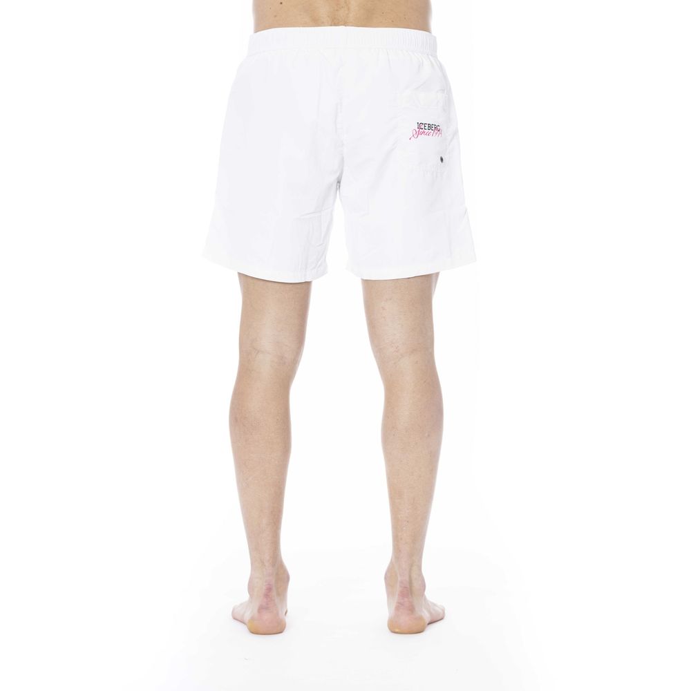 Iceberg White Polyester Men&