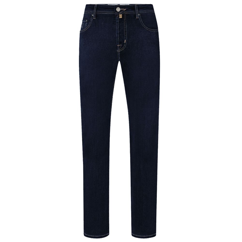 Jacob Cohen Blue Cotton Jeans &amp; Pant