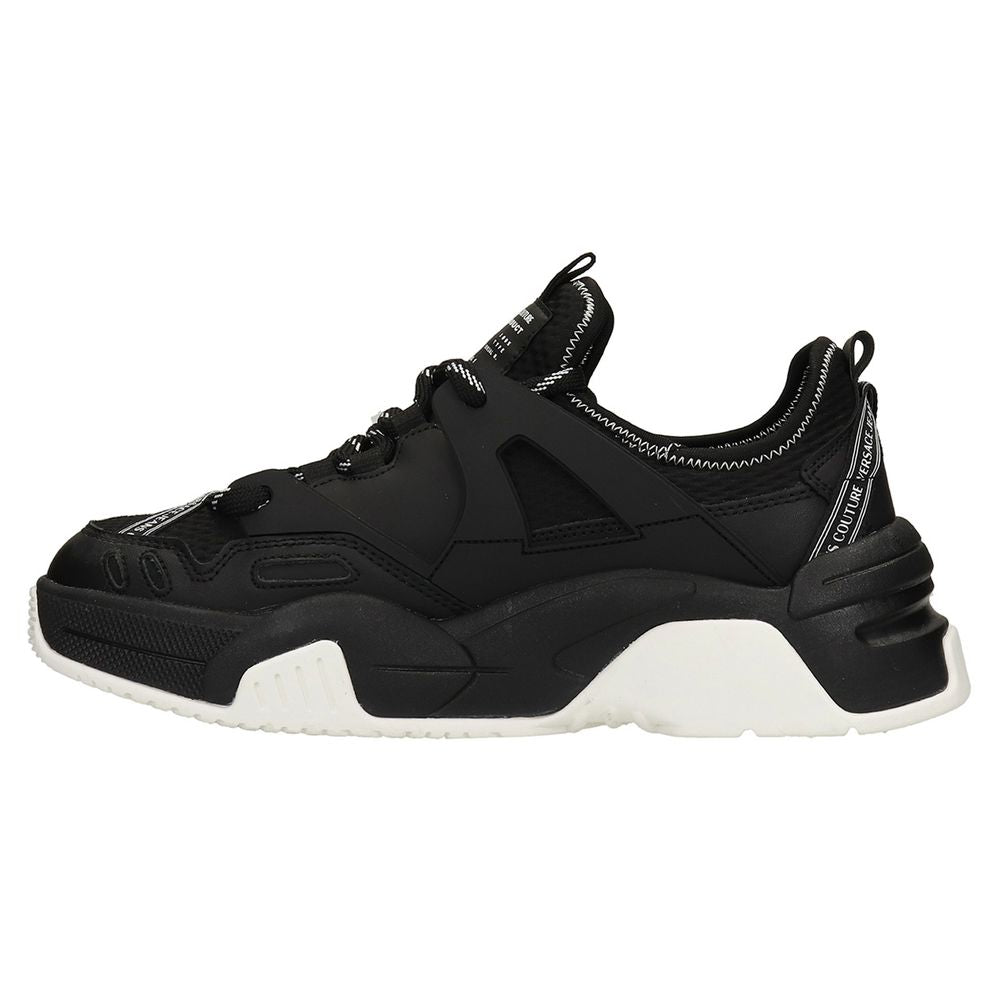 Versace Jeans Black Nylon Sneaker