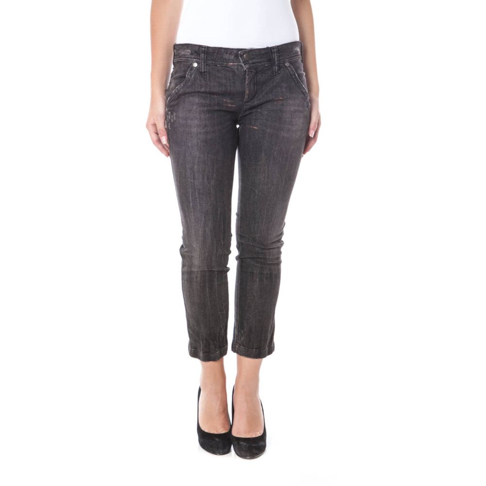 Parasuco Black Cotton Jeans &amp; Pant