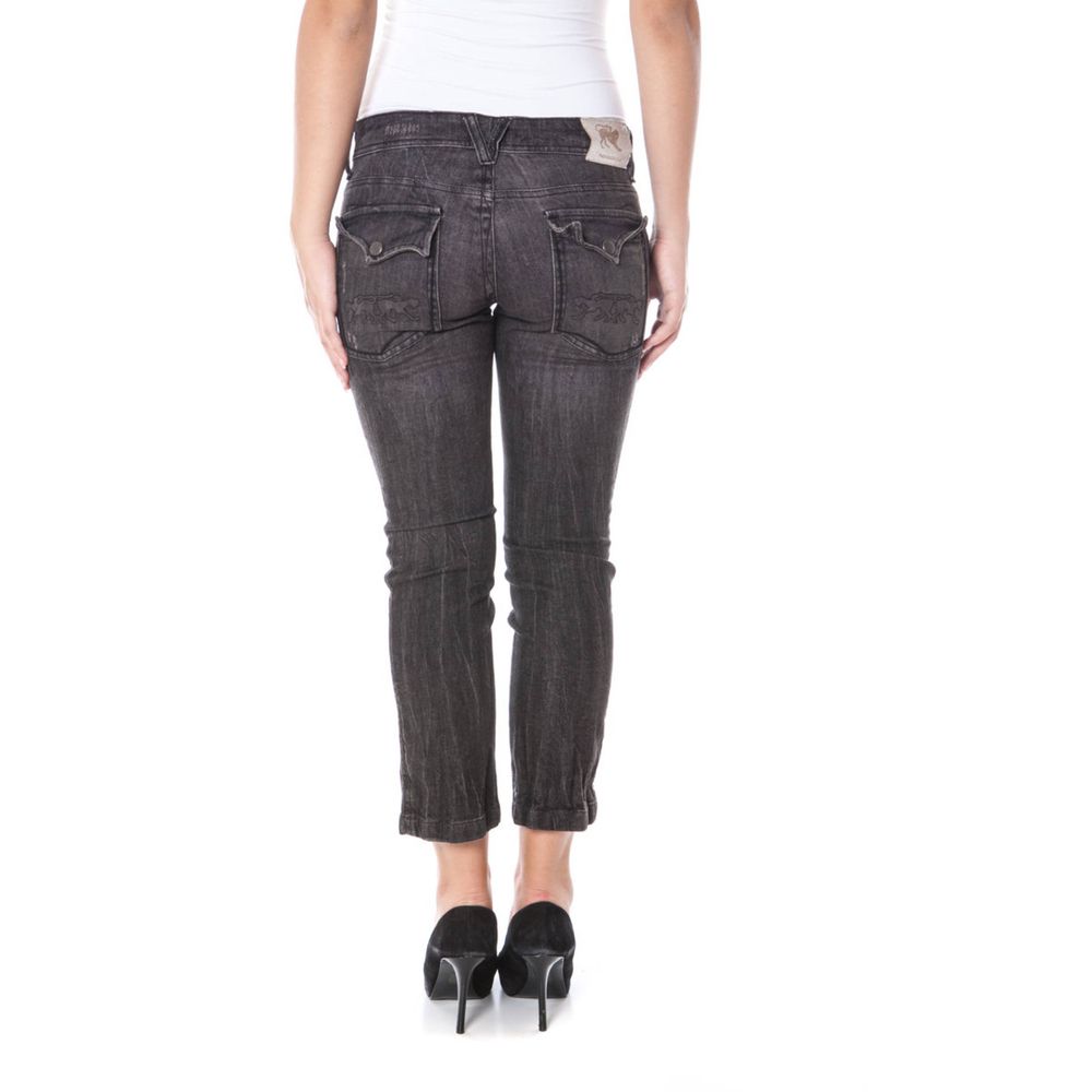 Parasuco Black Cotton Jeans &amp; Pant