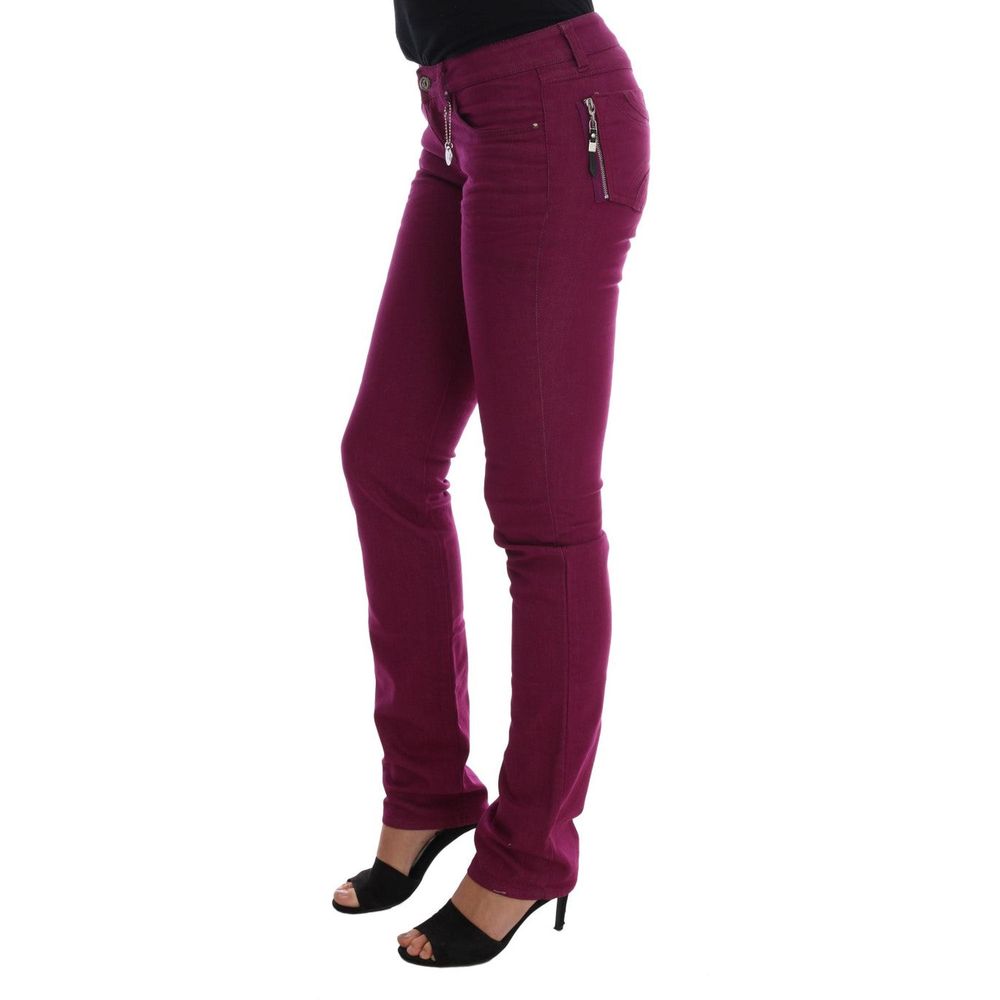 Costume National Purple  Jeans &amp; Pant