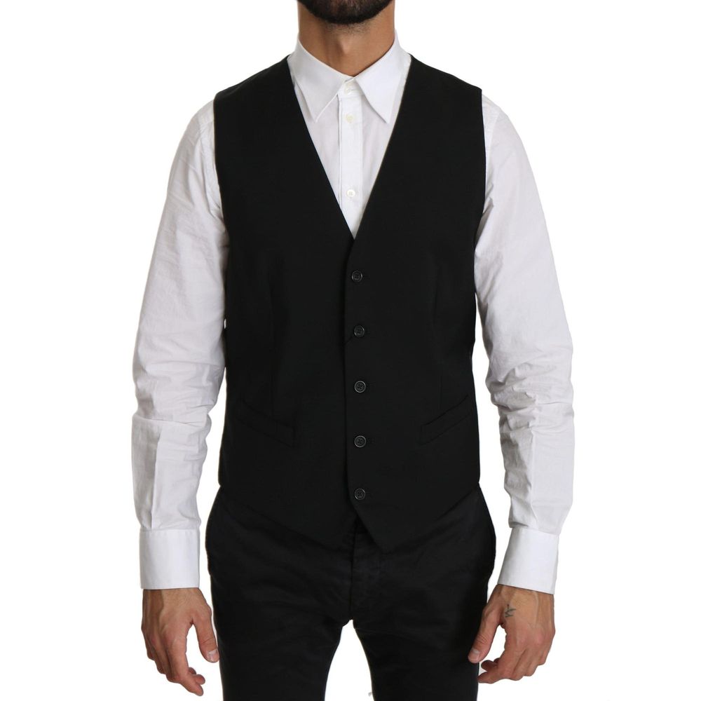 Dolce &amp; Gabbana Black  Vest