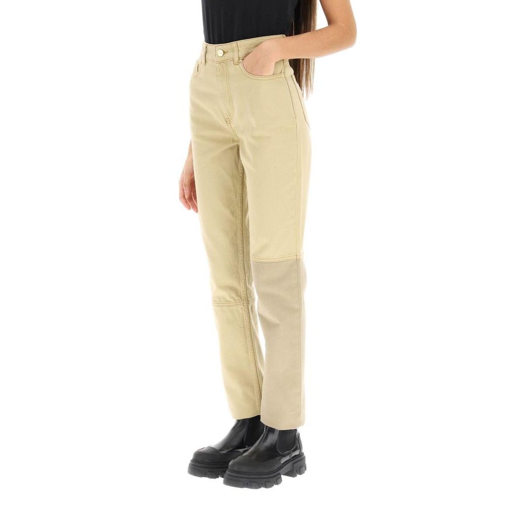 Ganni Brown  Jeans &amp; Pant