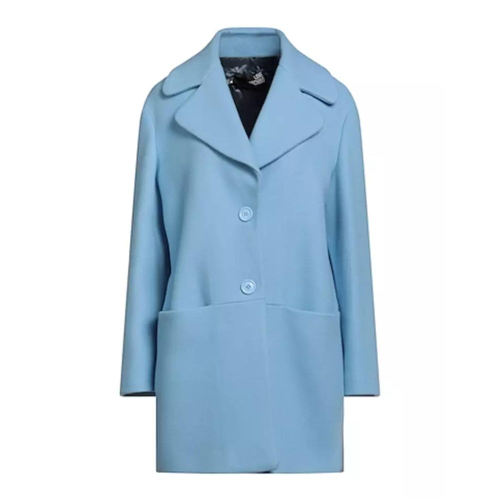 Moschino Light Blue  Jackets &amp; Coat