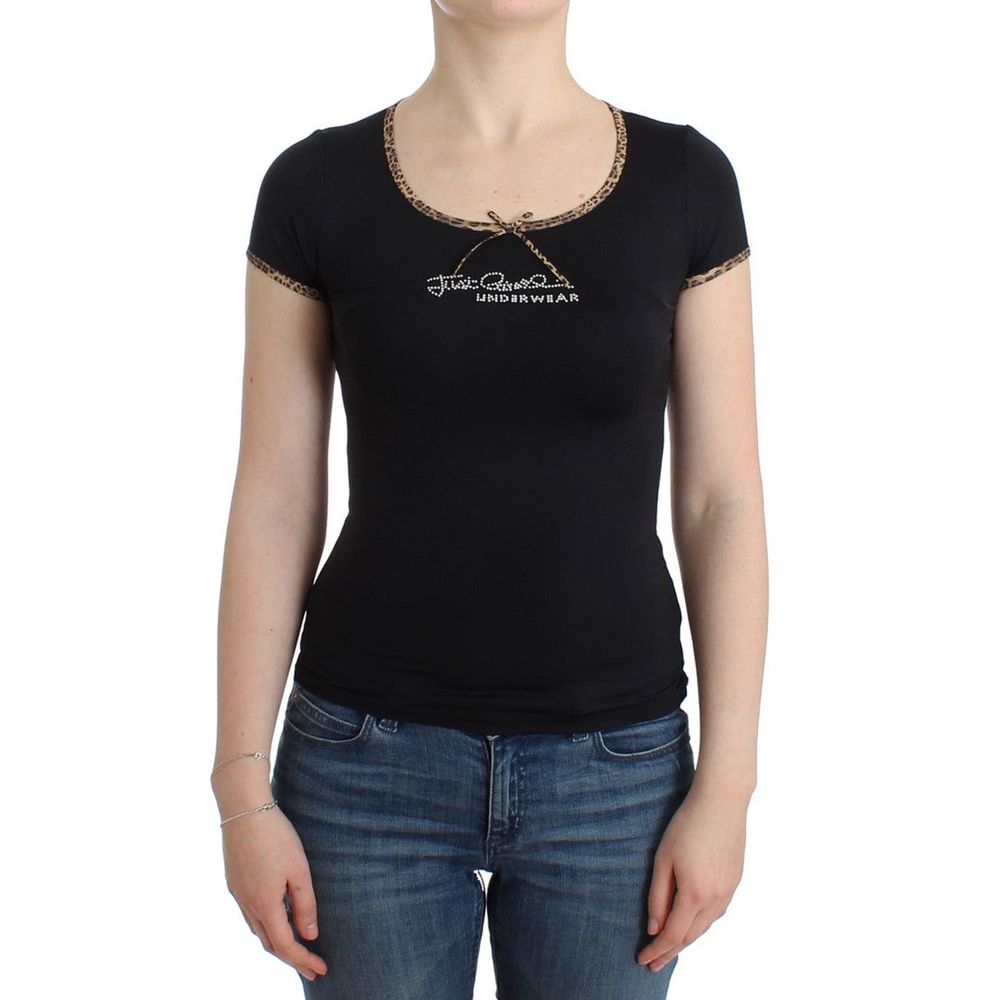 Cavalli Black  Tops &amp; T-Shirt