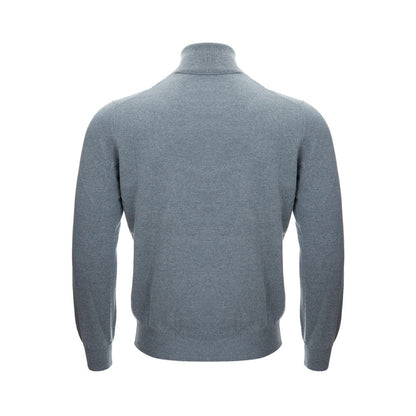 Gran Sasso Elegant Cashmere Gray Men&