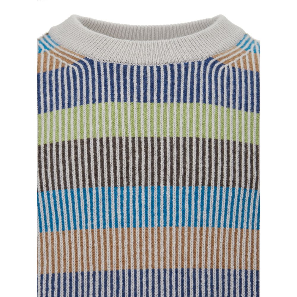 Gran Sasso Elegant Multicolor Cashmere Sweater for Men