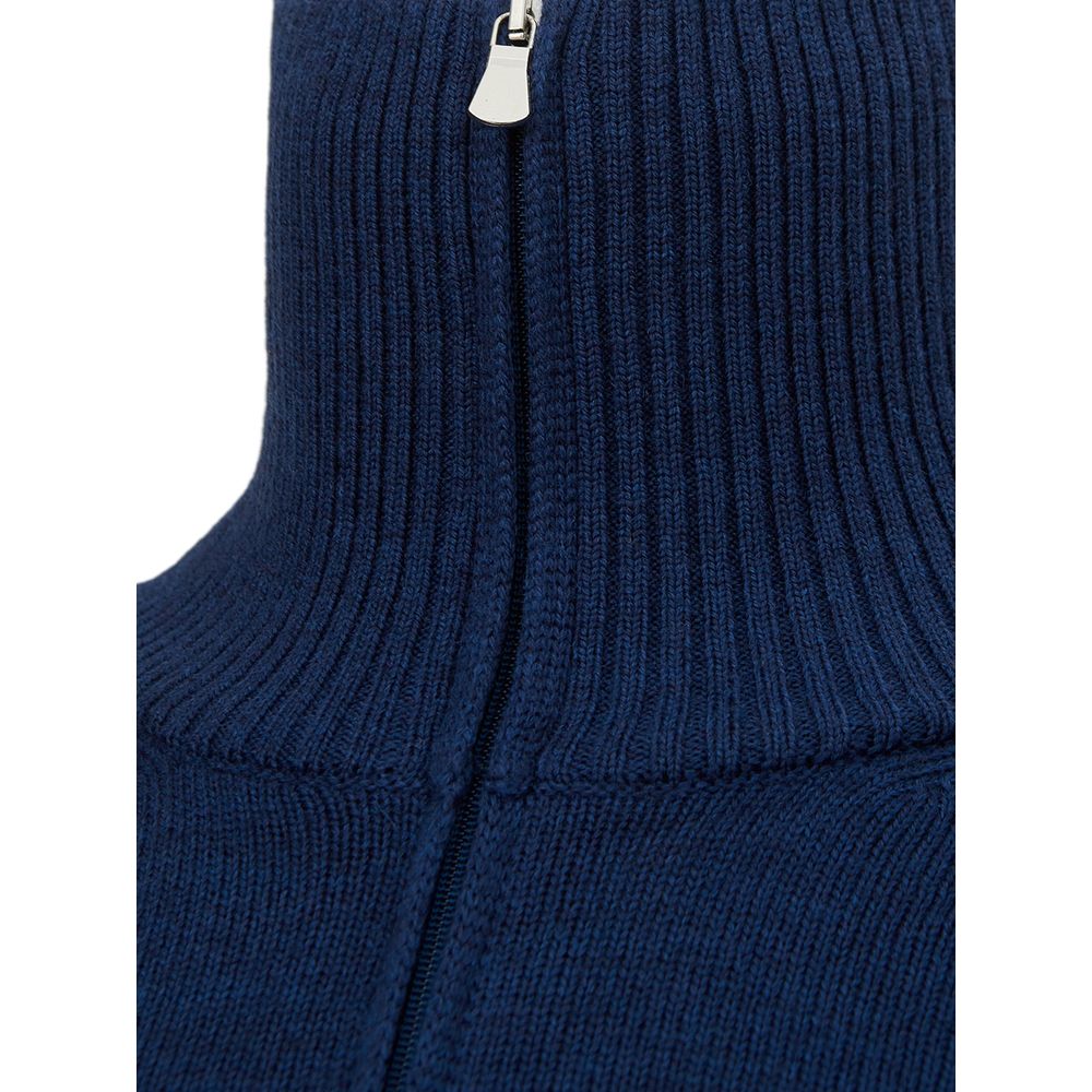 Gran Sasso Elegant Woolen Blue Sweater