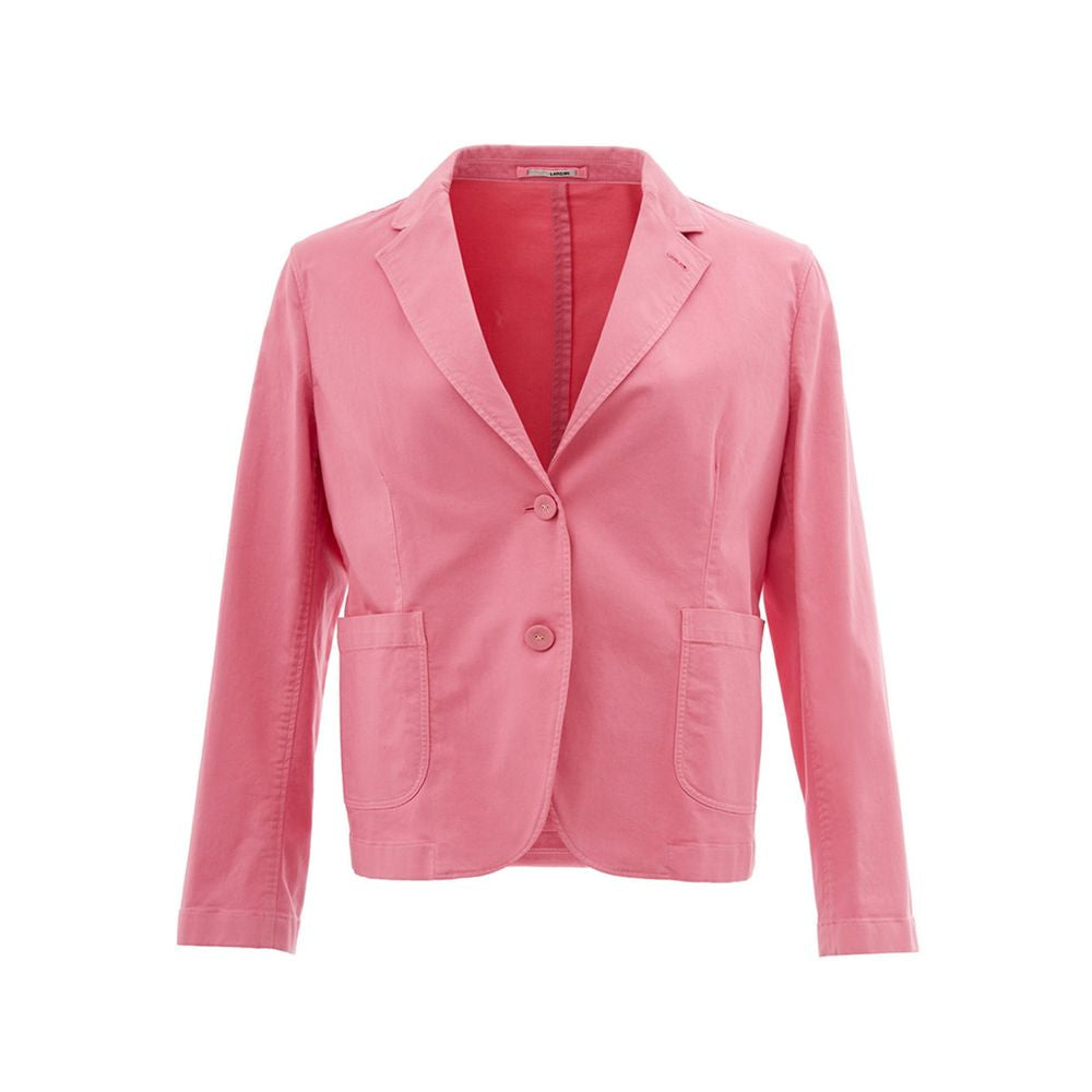 Lardini Elegant Pink Cotton Jacket for Her