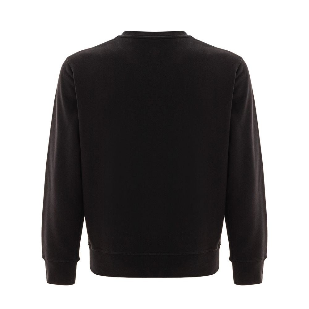 Alexander McQueen Black Cotton Sweater