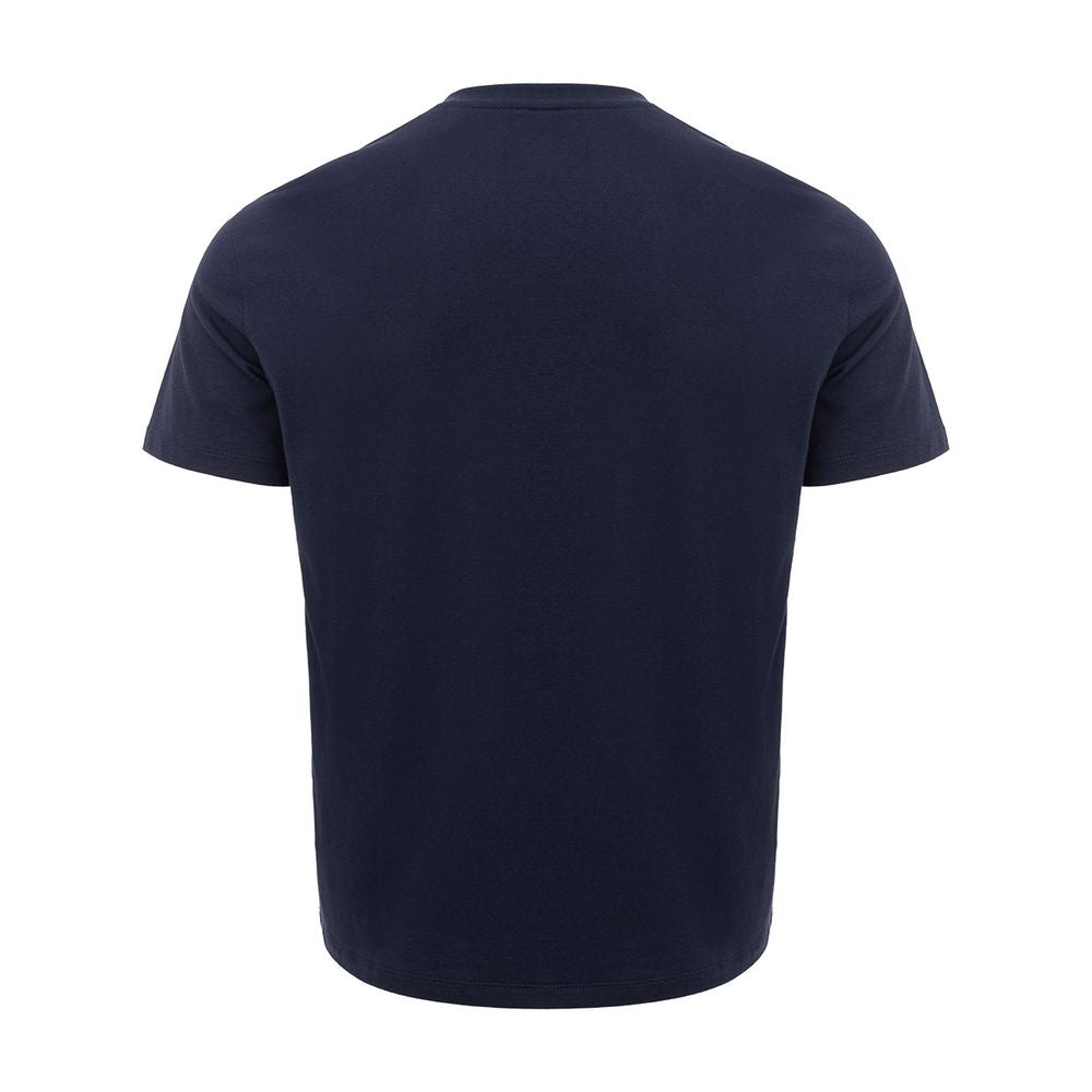 Armani Exchange Sleek Blue Cotton Tee for Men