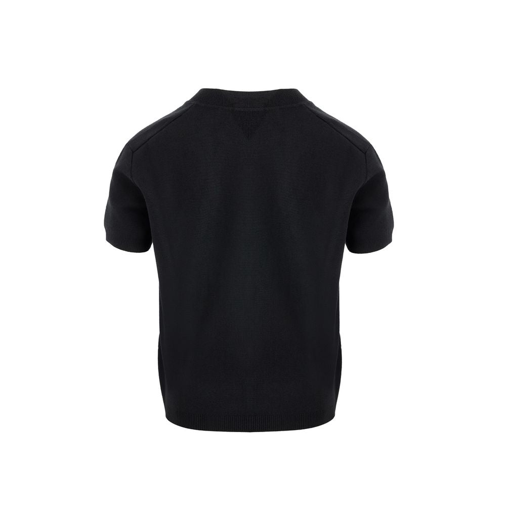 Bottega Veneta Black Cashmere Tops &amp; T-Shirt