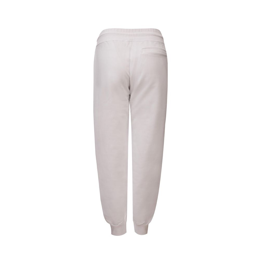 GCDS White Cotton Jeans &amp; Pant