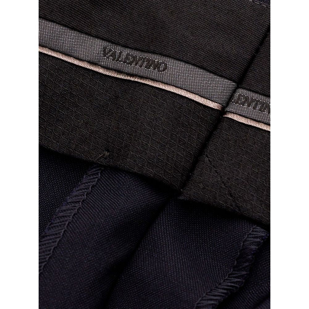 Valentino Black Wool Jeans &amp; Pant