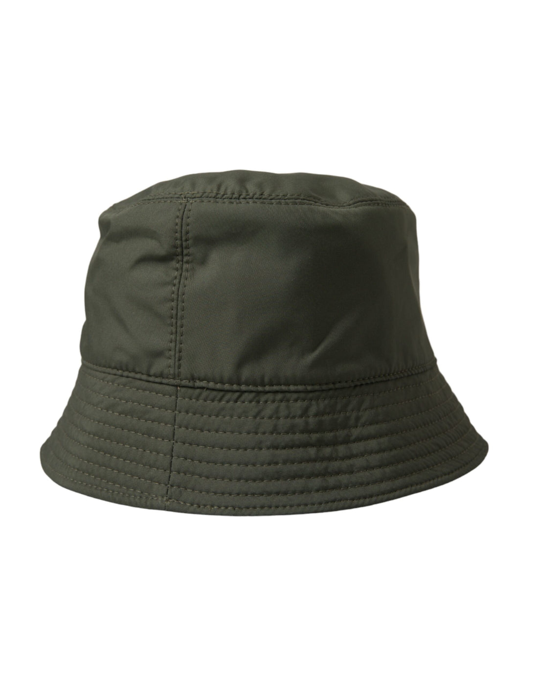 Dolce &amp; Gabbana Army Green Polyester Cap Bucket Hat Men