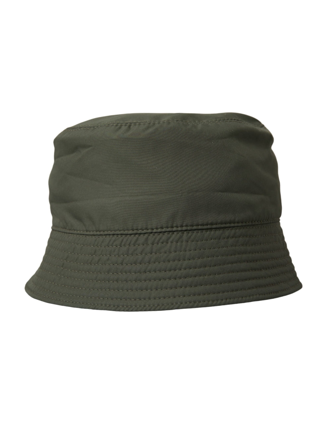 Dolce &amp; Gabbana Army Green Polyester Cap Bucket Hat Men