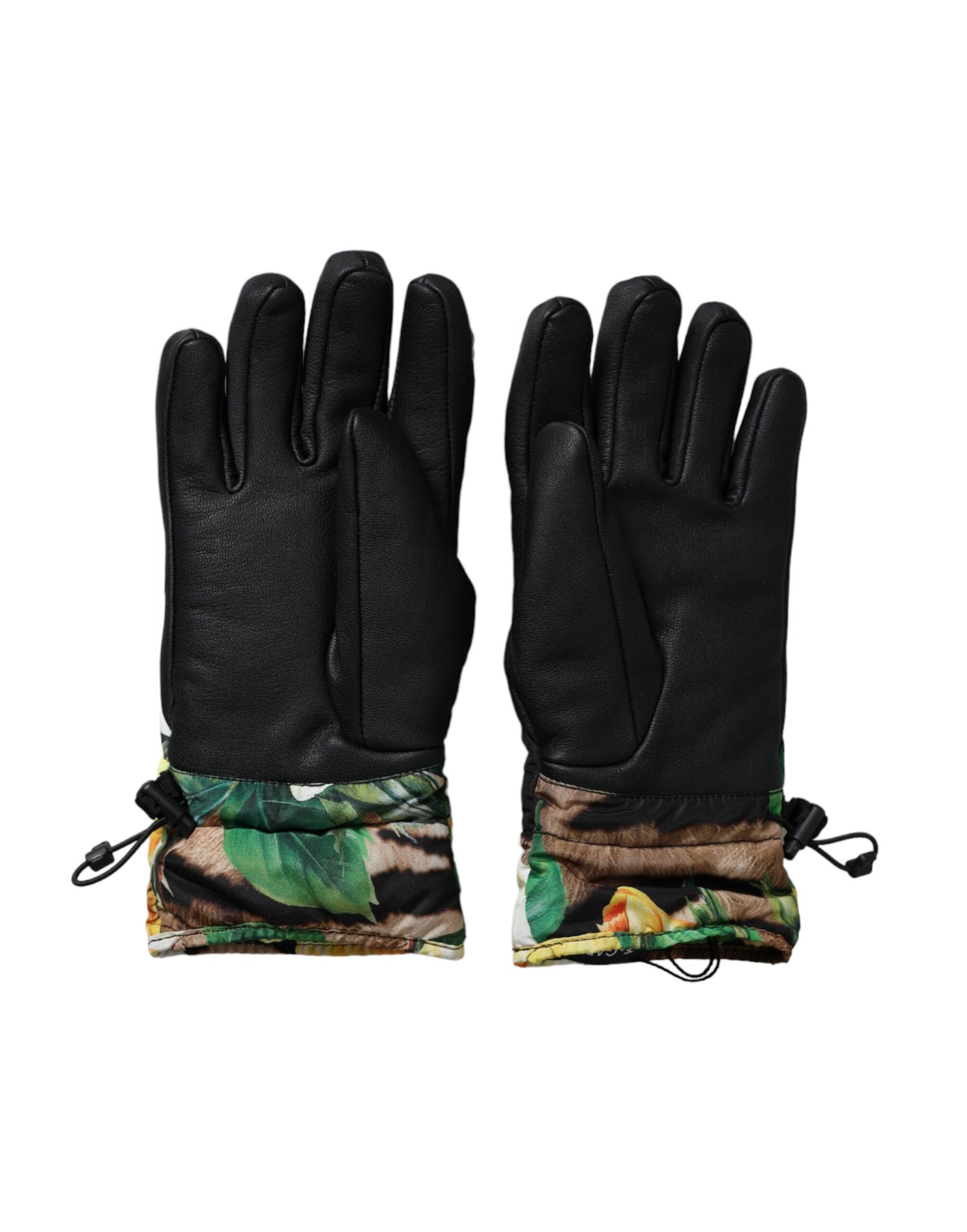 Dolce &amp; Gabbana Multicolor Floral Wrist Length Gloves