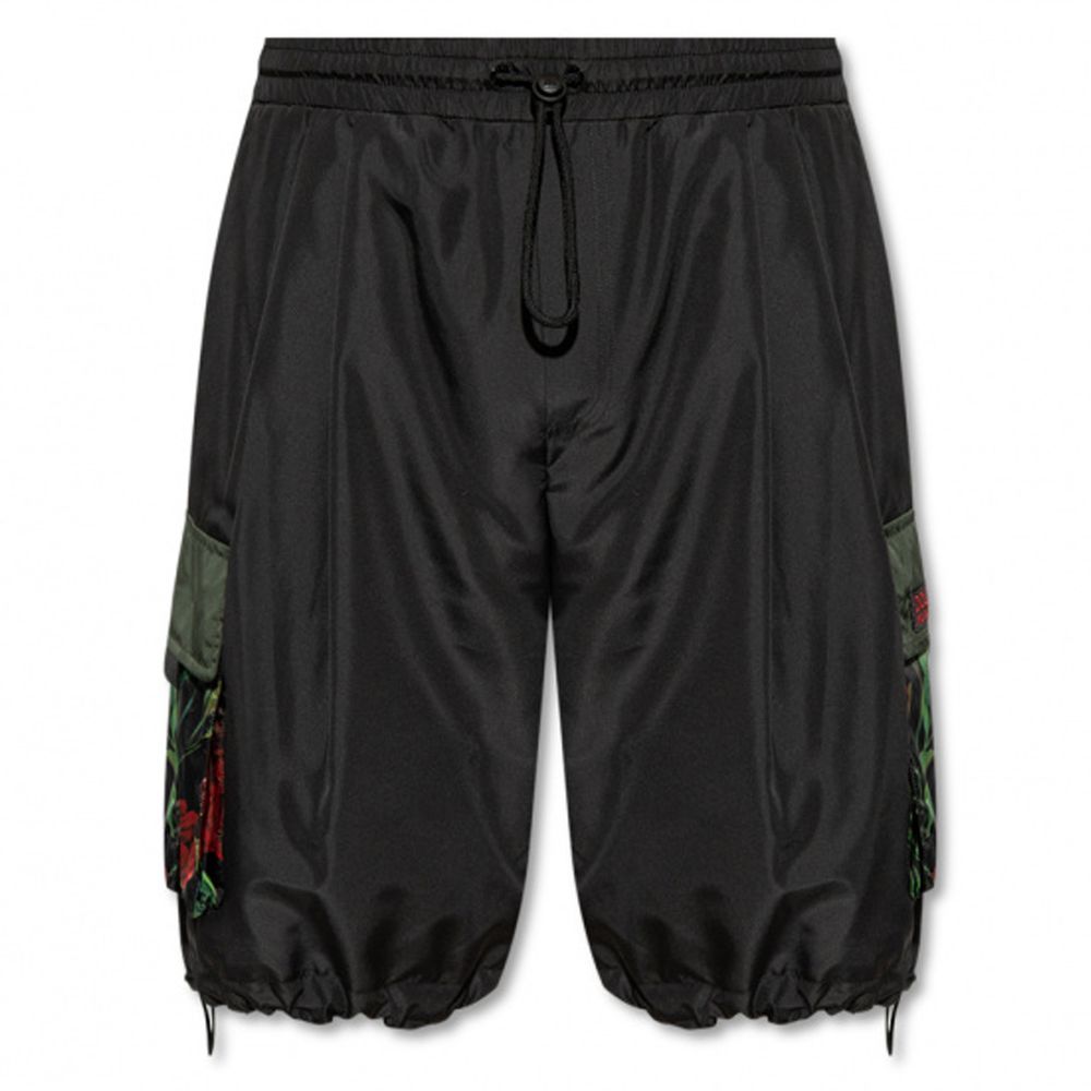 Dolce &amp; Gabbana Black Polyester Short