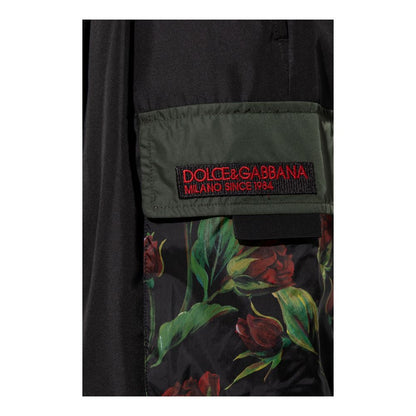 Dolce &amp; Gabbana Black Polyester Short