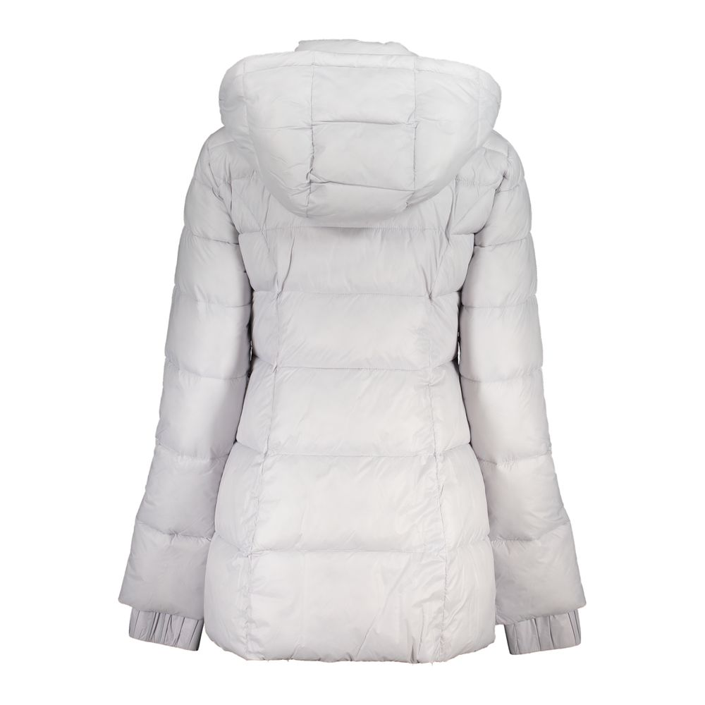 Patrizia Pepe White Polyamide Jackets &amp; Coat