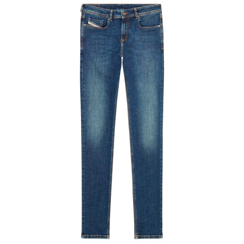 Diesel Blue Cotton Jeans &amp; Pant