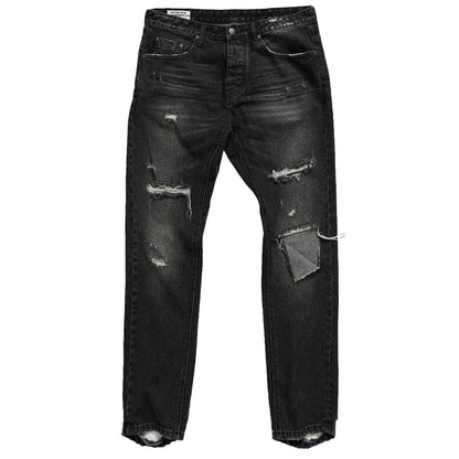 One Teaspoon Black Cotton Jeans &amp; Pant