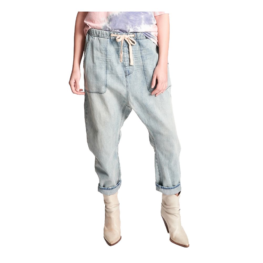 One Teaspoon Blue Cotton Jeans &amp; Pant