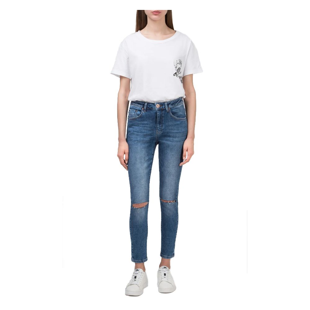 One Teaspoon Blue Cotton Jeans &amp; Pant