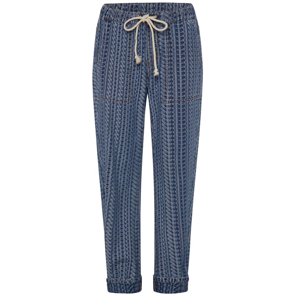 One Teaspoon Blue Cotton Jeans &amp; Pant