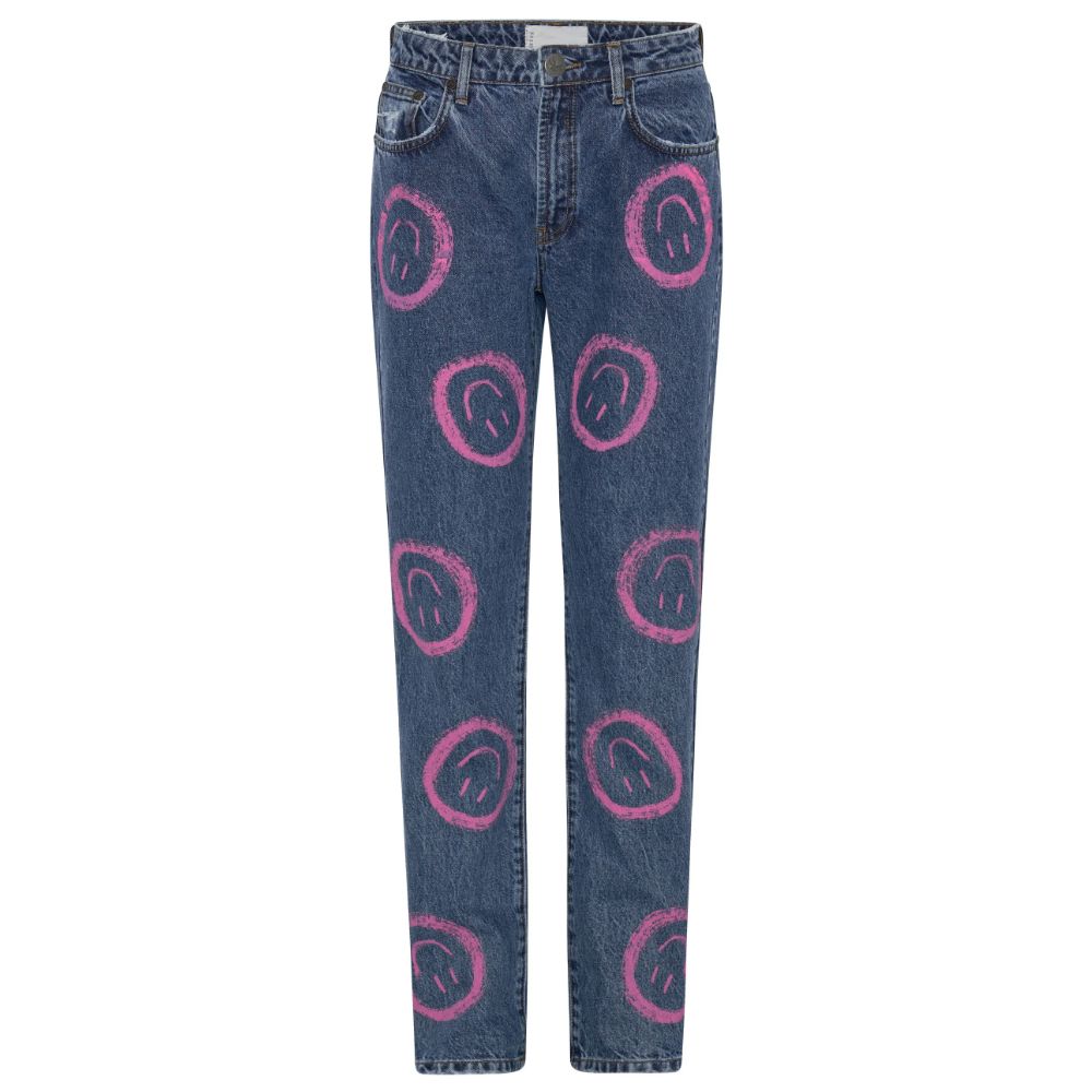 One Teaspoon Blue Cotton Jeans &amp; Pant