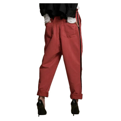 One Teaspoon Red Cotton Jeans &amp; Pant