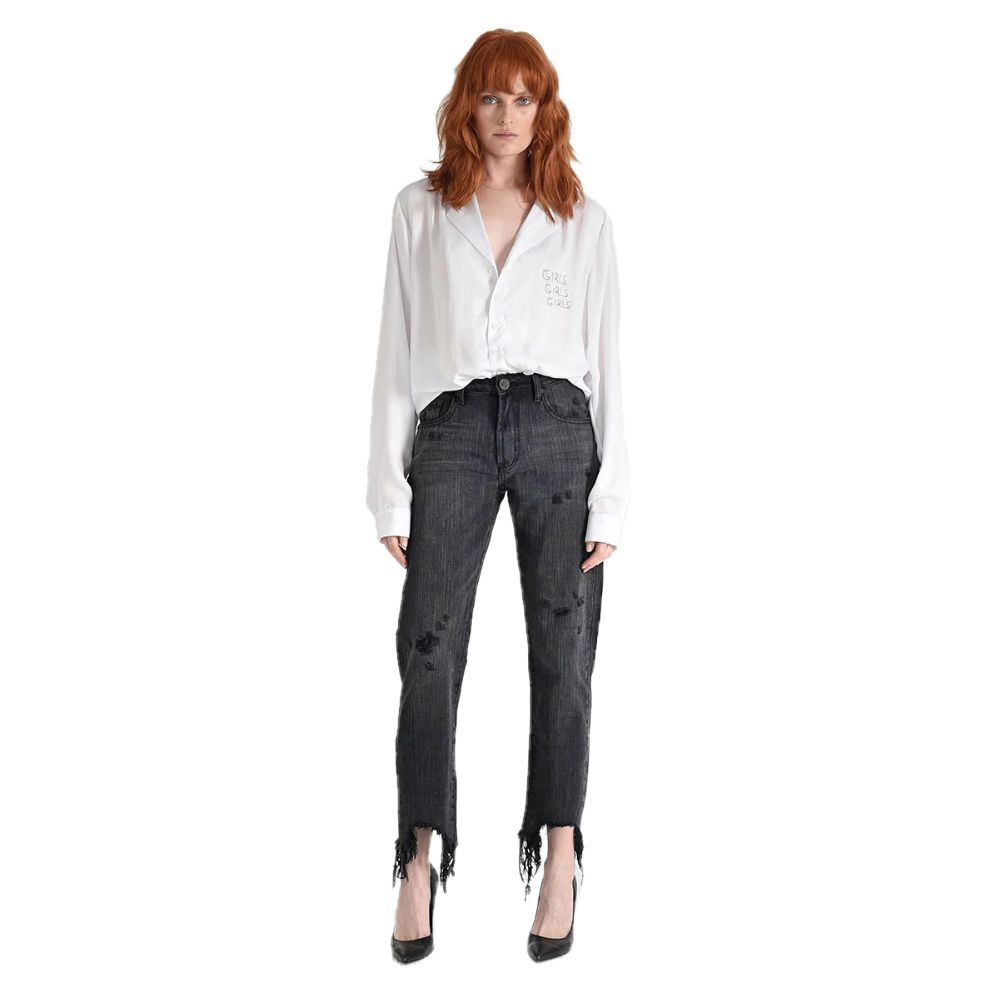 One Teaspoon Blue Cotton Jeans &amp; Pant