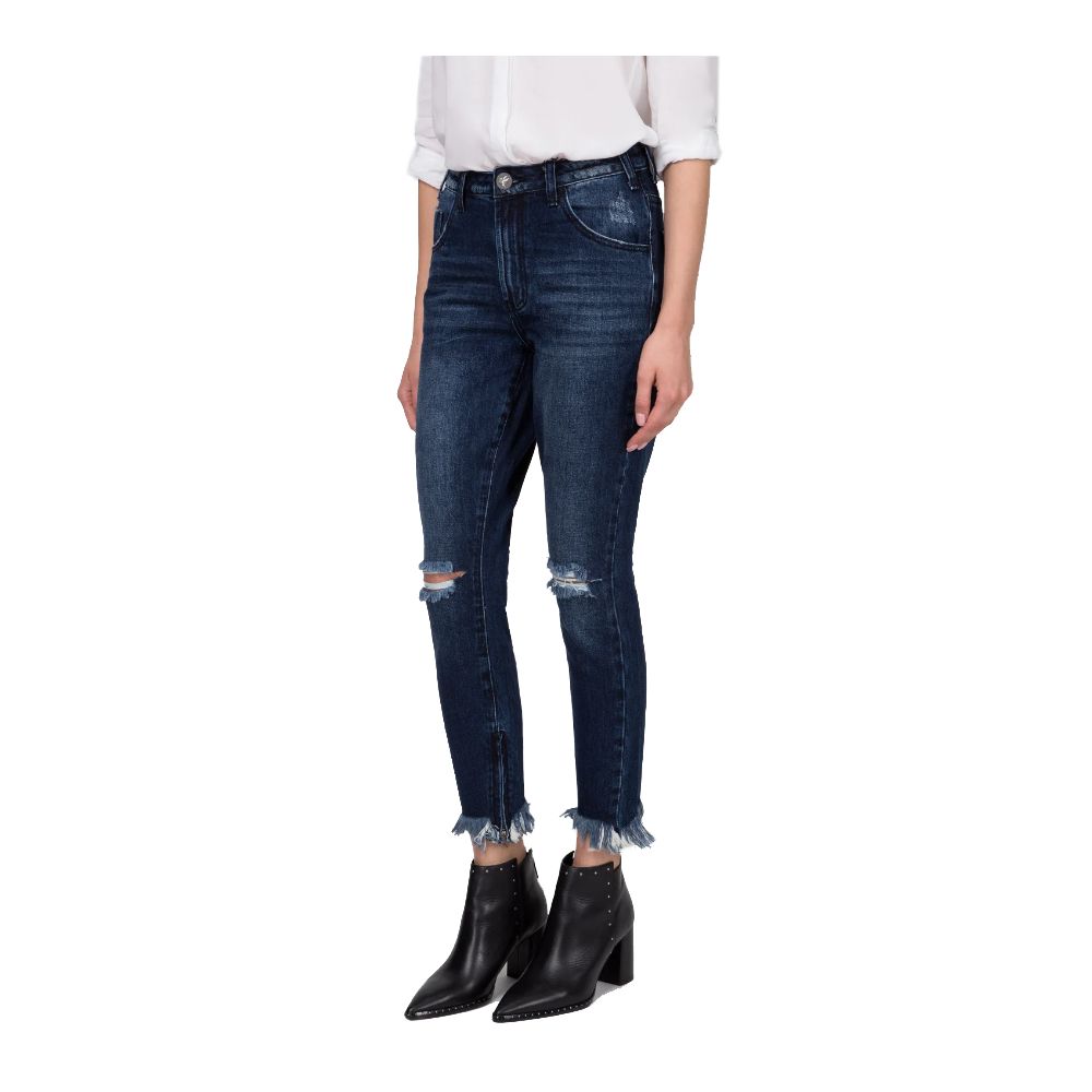 One Teaspoon Blue Cotton Jeans &amp; Pant