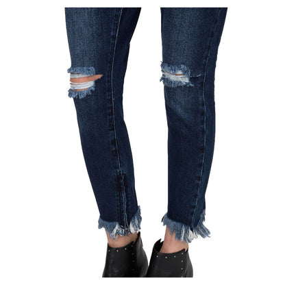 One Teaspoon Blue Cotton Jeans &amp; Pant