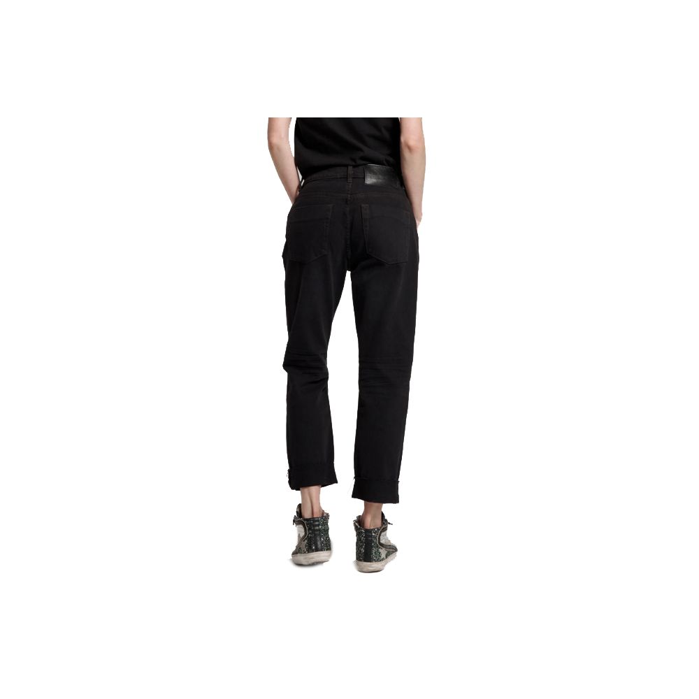 One Teaspoon Black Cotton Jeans &amp; Pant