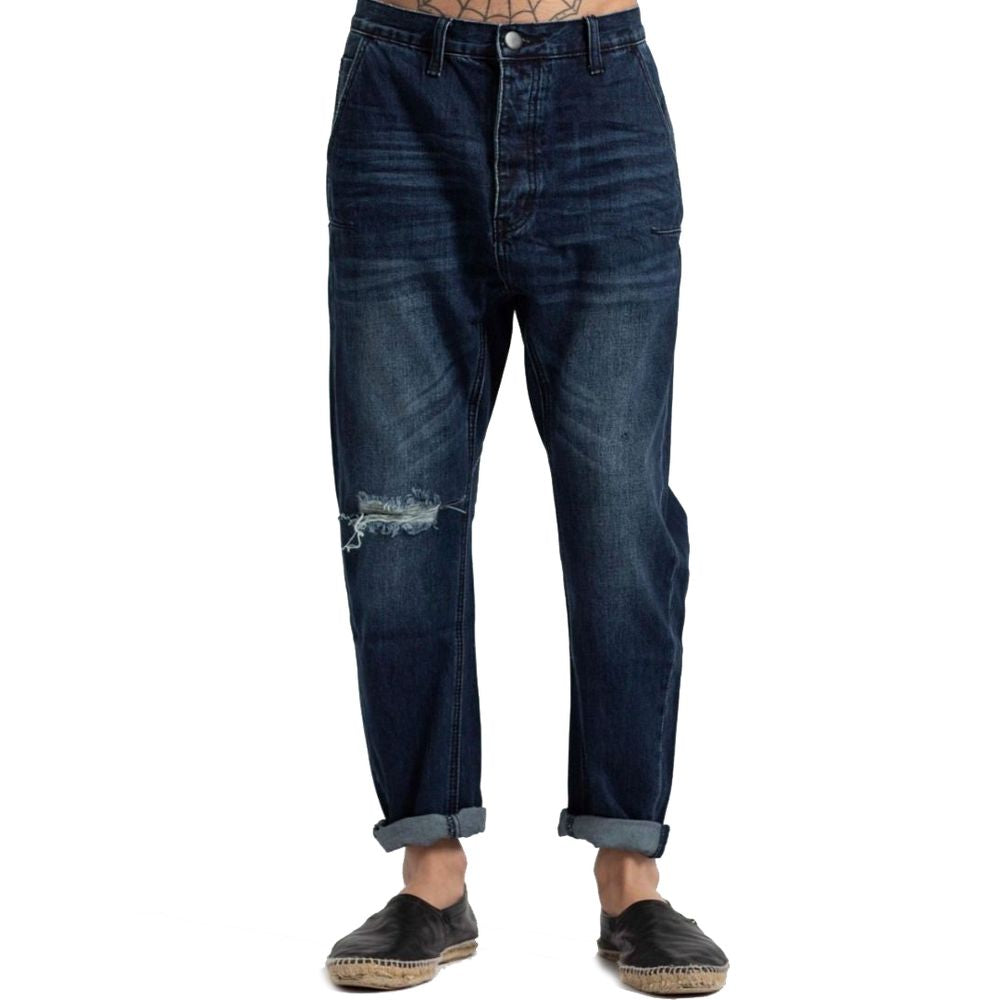 One Teaspoon Blue Cotton Jeans &amp; Pant