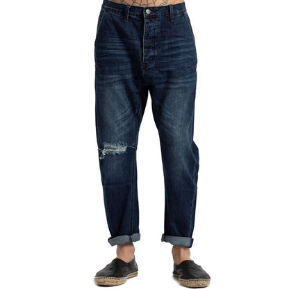 One Teaspoon Blue Cotton Jeans &amp; Pant