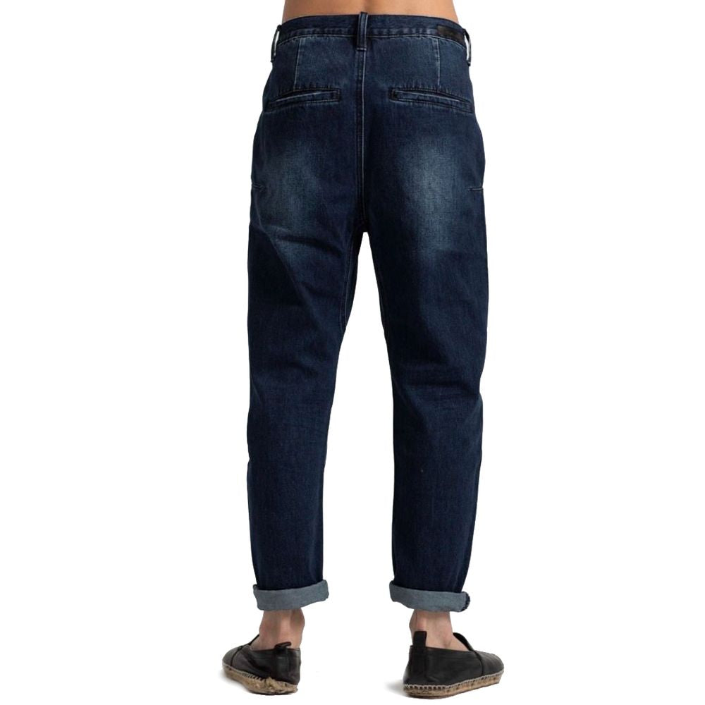 One Teaspoon Blue Cotton Jeans &amp; Pant