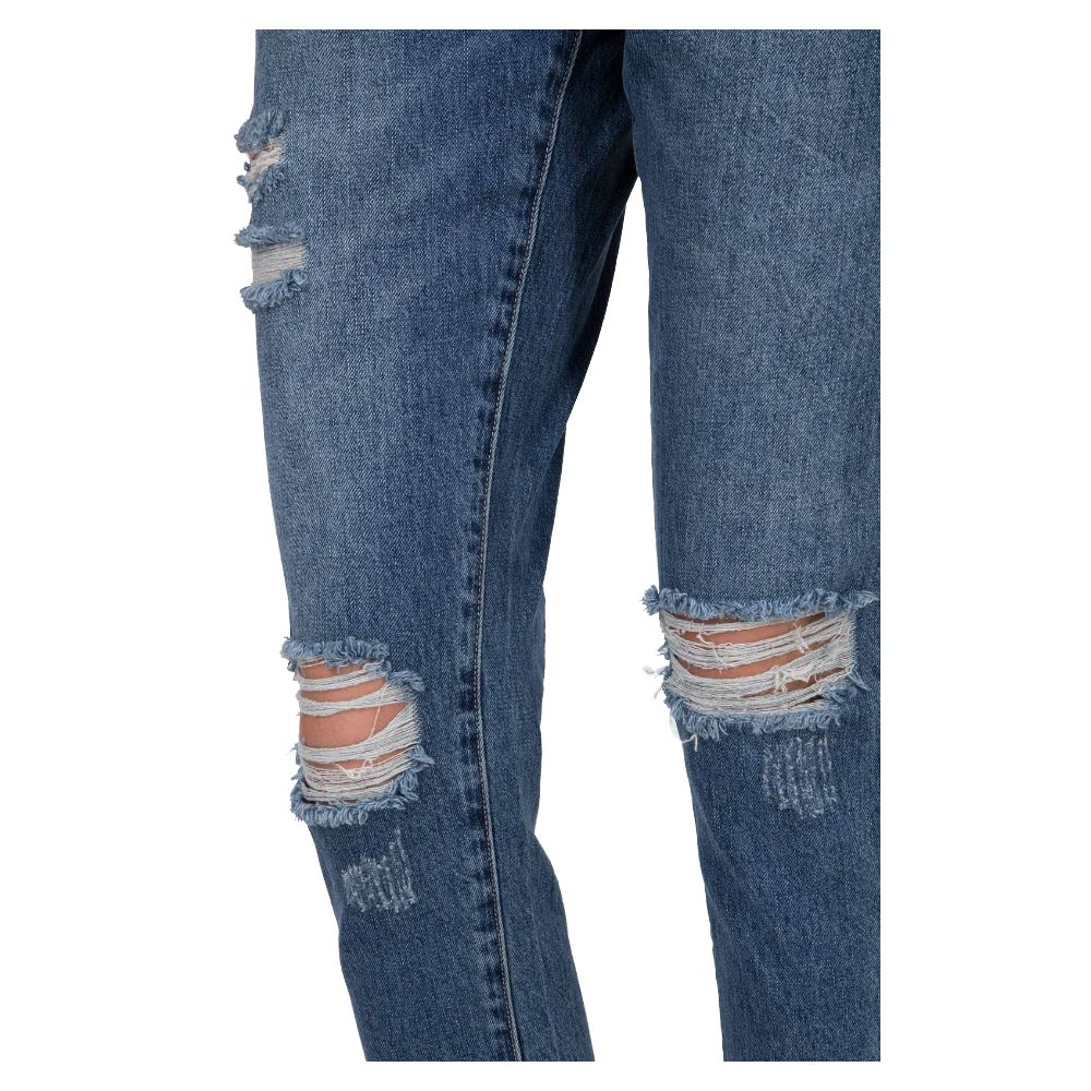 One Teaspoon Blue Cotton Jeans &amp; Pant