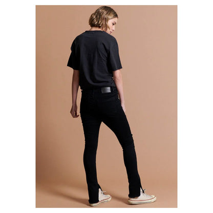 One Teaspoon Black Cotton Jeans &amp; Pant