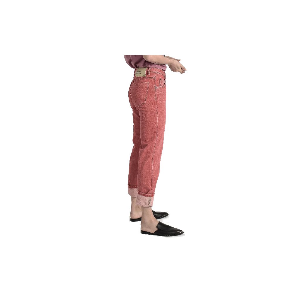 One Teaspoon Red Cotton Jeans &amp; Pant