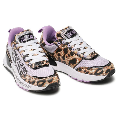 Versace Jeans Purple Polyethylene Sneaker