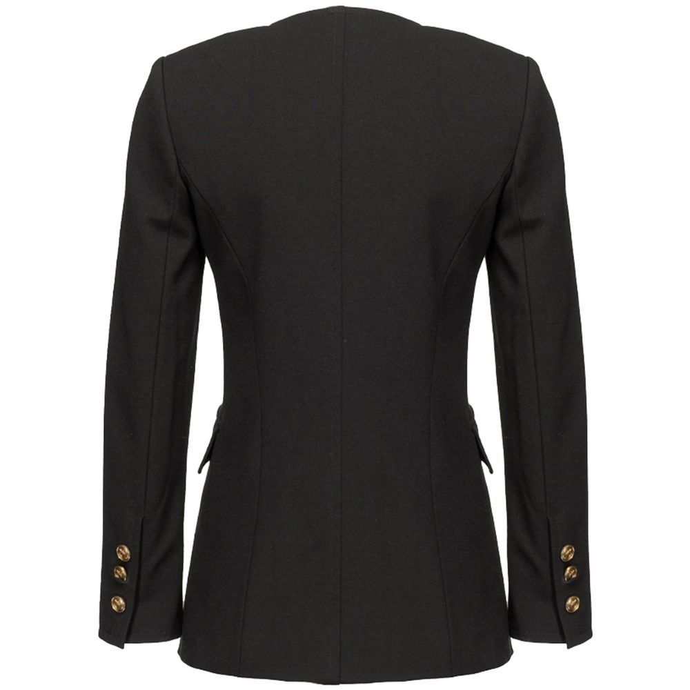 PINKO Black Viscose Suits &amp; Blazer