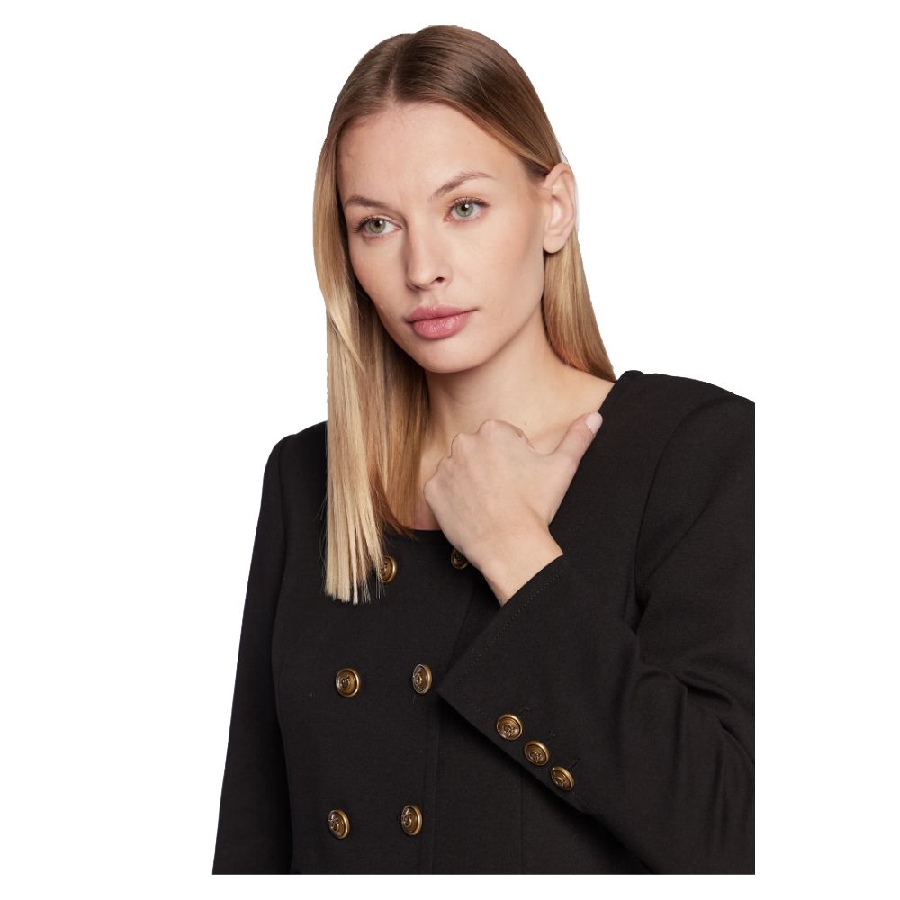 PINKO Black Viscose Suits &amp; Blazer