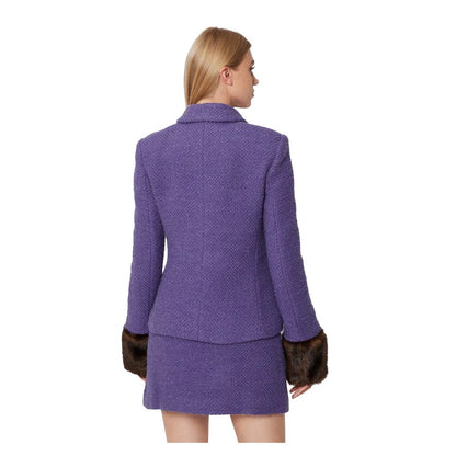 PINKO Purple Cotton Suits &amp; Blazer