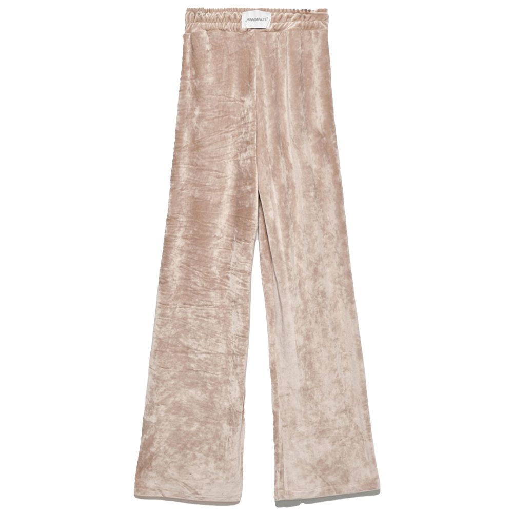 Hinnominate Beige Polyester Jeans &amp; Pant